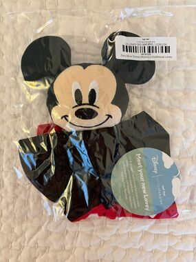 NWT Little Sleepies Disney Mickey Mouse Clubhouse Lovey